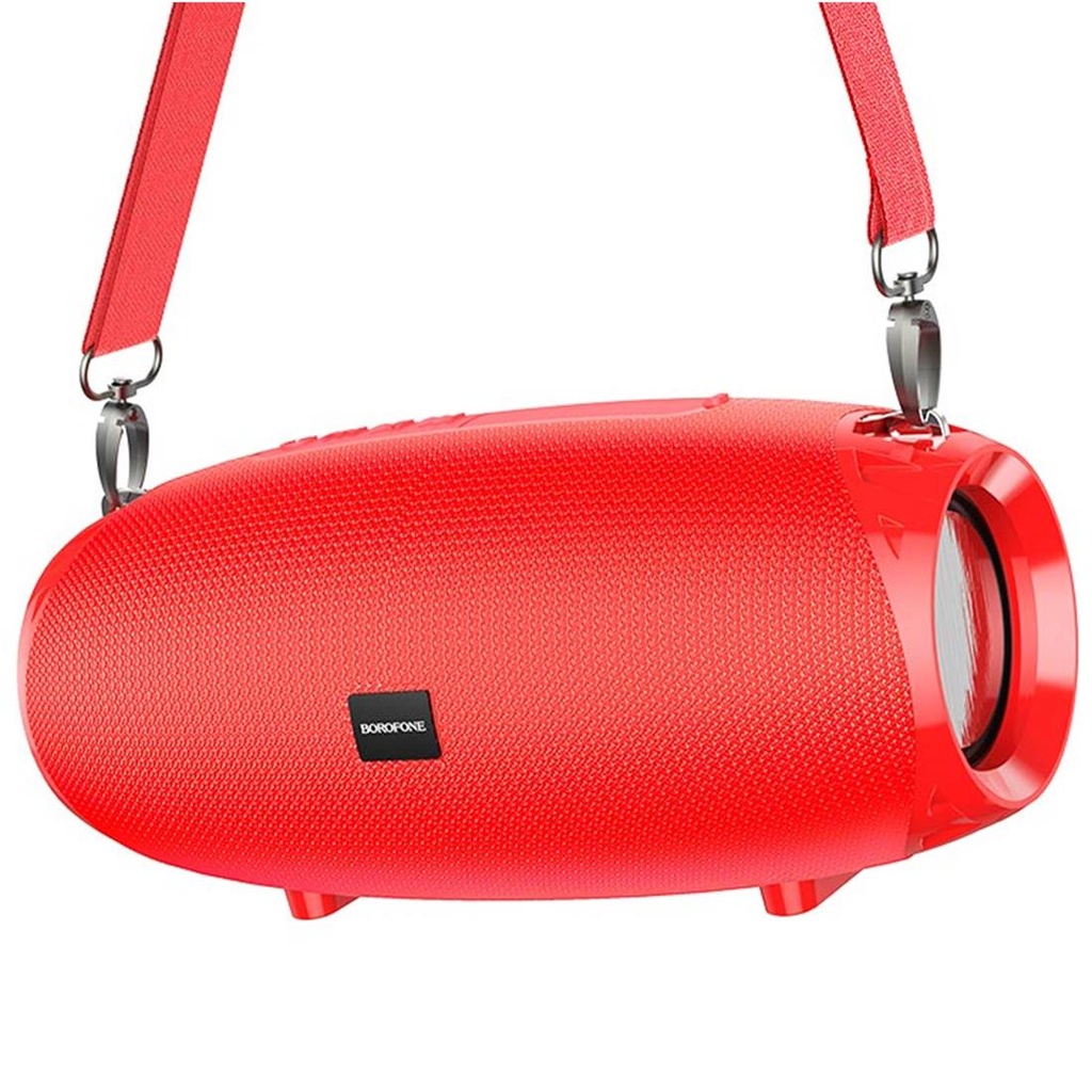 Borofone BR12 Altavoz Amplio Sports Inalámbrico Rojo