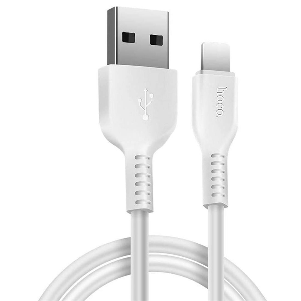 Cable USB a Lightning 2 metros Hoco X20 Flash Blanco