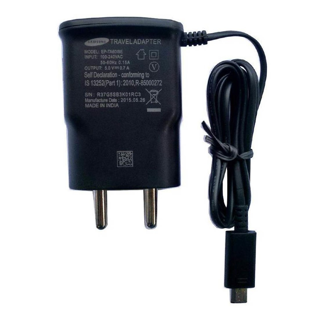 Cargador Micro 0.7 Amp Samsung Viaje India (EP-TA61IBE)