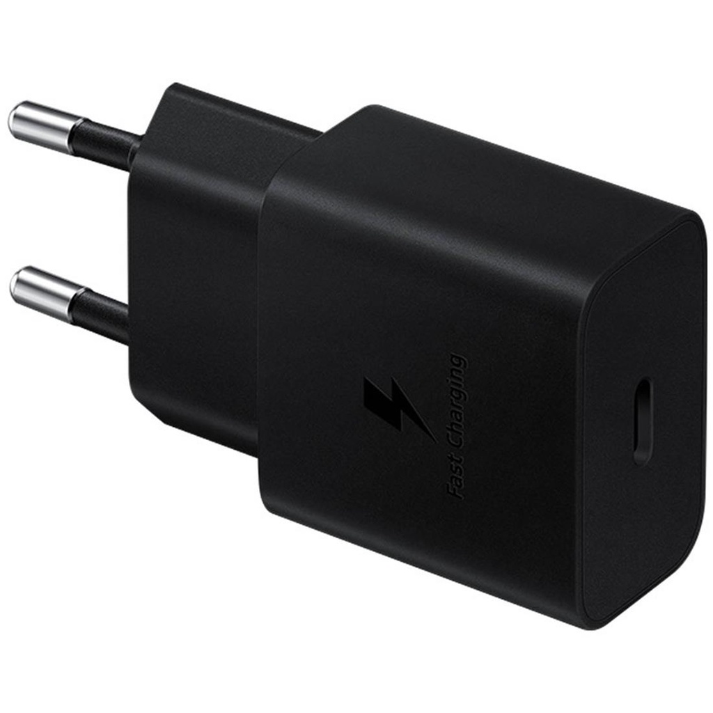 Cargador USB-C 15W Samsung (EP-T1510) Sin Cable Negro