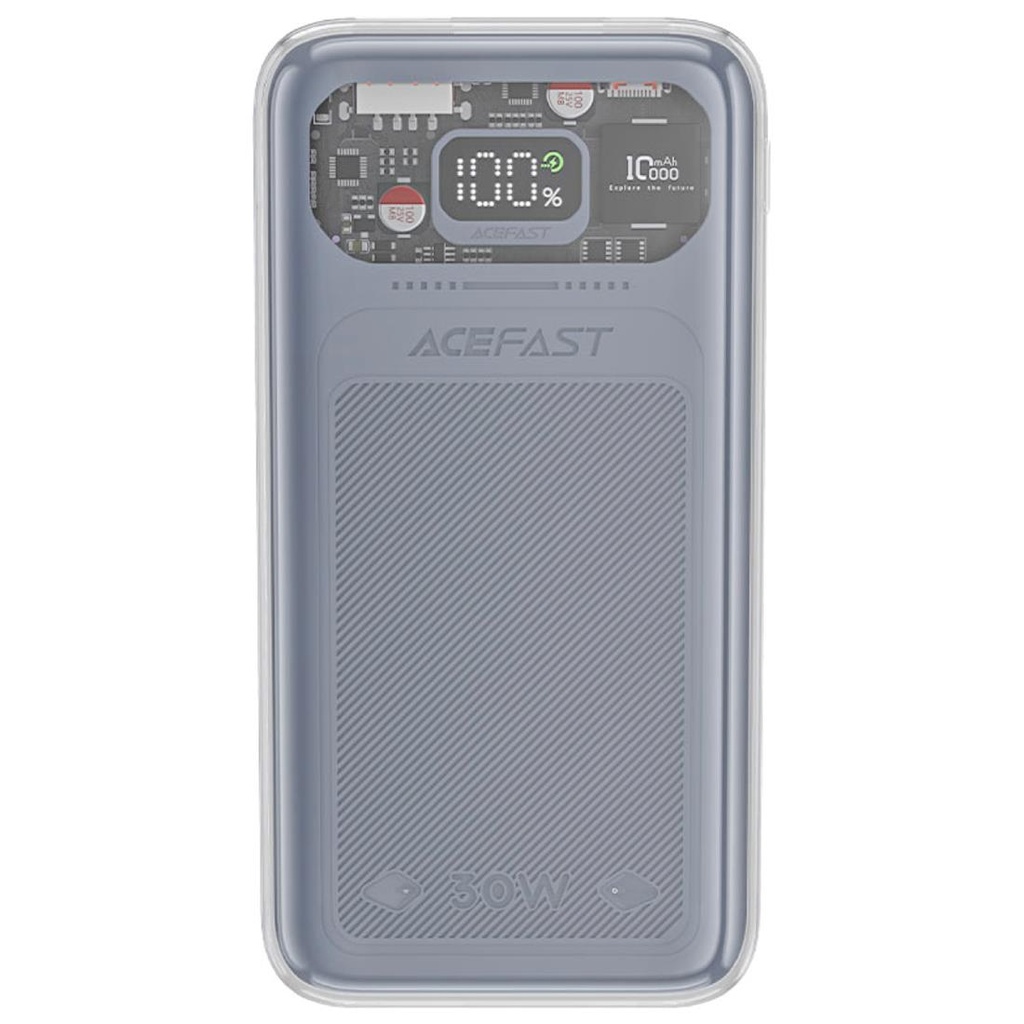 Powerbank 10.000 mAh 30W Acefast M1 Fast Charging Mica Gray