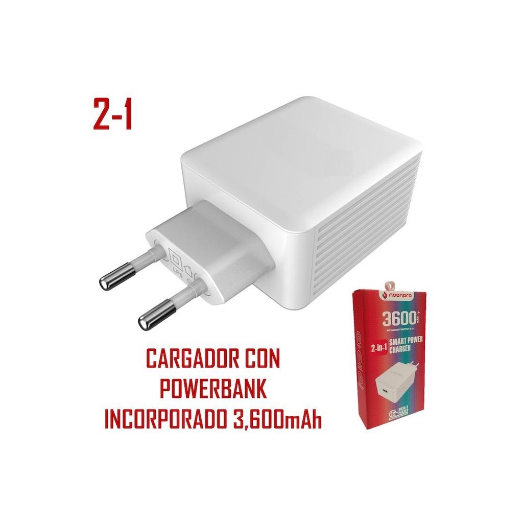 Powerbank 3.600 Mah NOONPRO CARGADOR