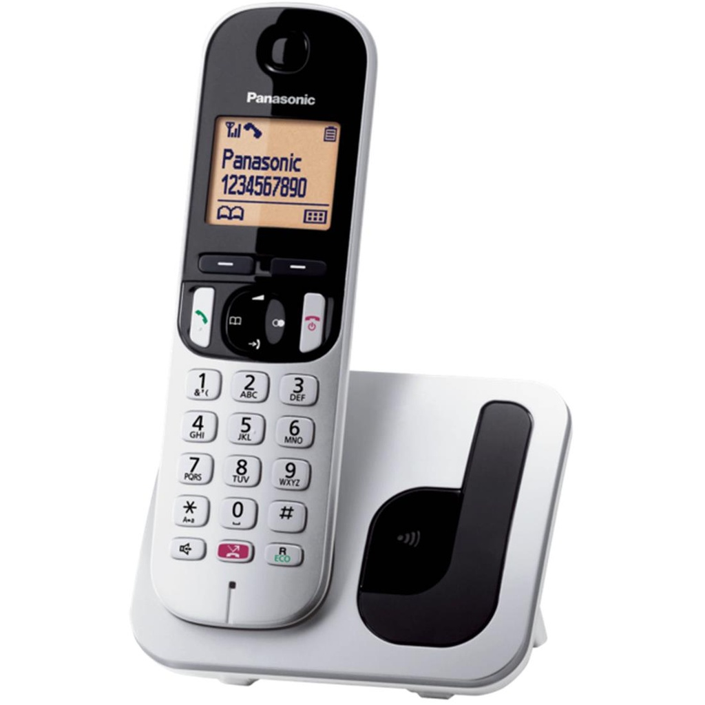 Teléfono Inalámbrico Panasonic KX-TGC250SPS Plata