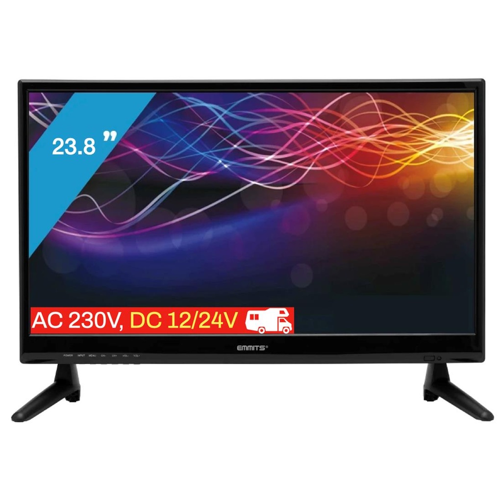 Televisor 23.8" Emmits D-Led Dvb-T2 [12 Voltios]