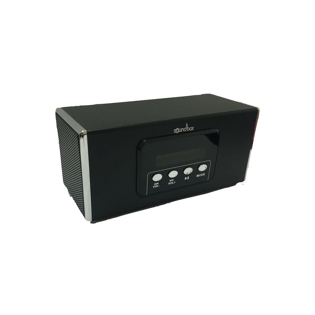 SOUND BOX AF-07 ALTAVOZ MP3 USB/MICRO SD NEGRO