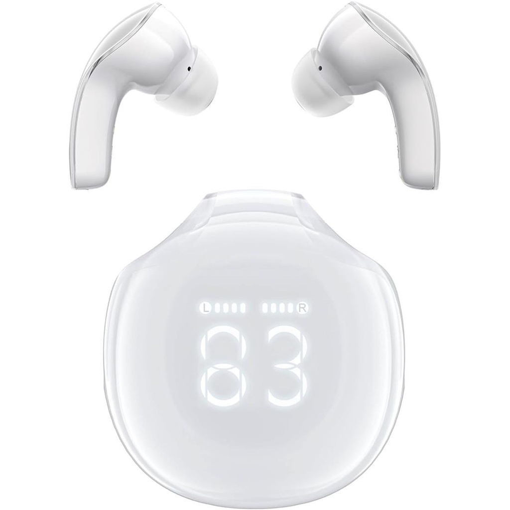 Acefast T9 Crystal  Auricular Bluetooth Porcelain White