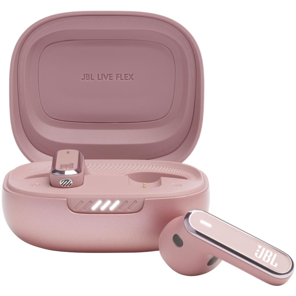 JBL Live Flex Auricular Bluetooth con Cancelación de Ruido Rosa