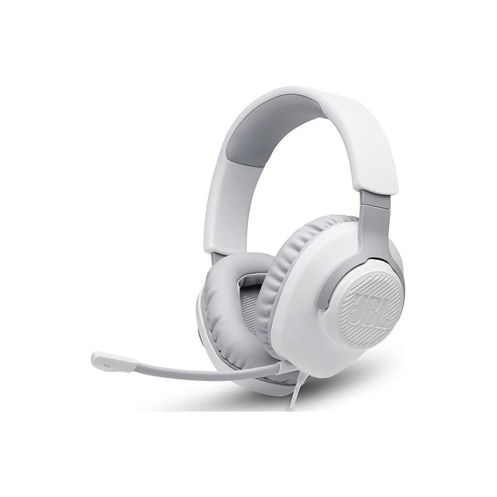 JBL QUANTUM 100 AURICULAR GAMING 3.5MM BLANCO