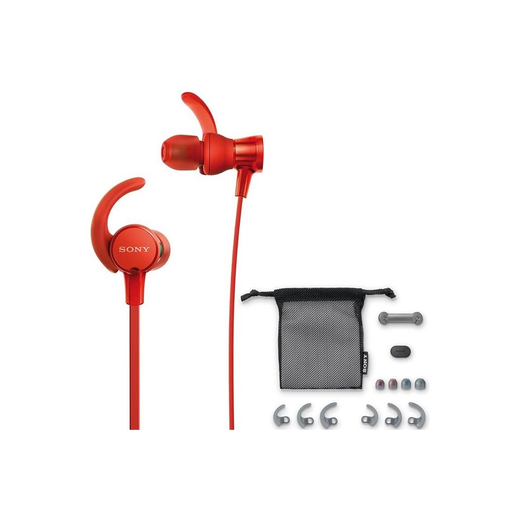 SONY MDR-XB510AS AURICULAR DEPORTIVO ROJO