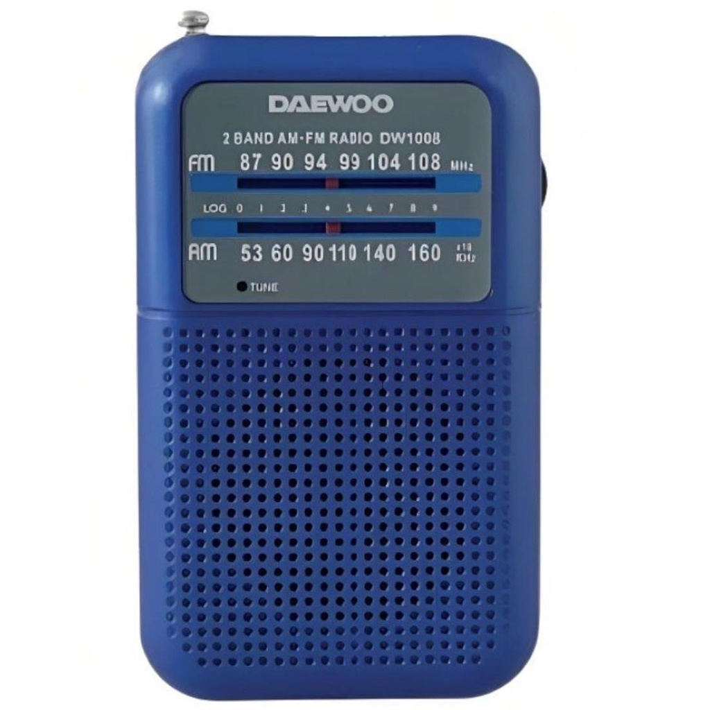 Daewoo DW1008BL Radio Portátil AM/FM Azul