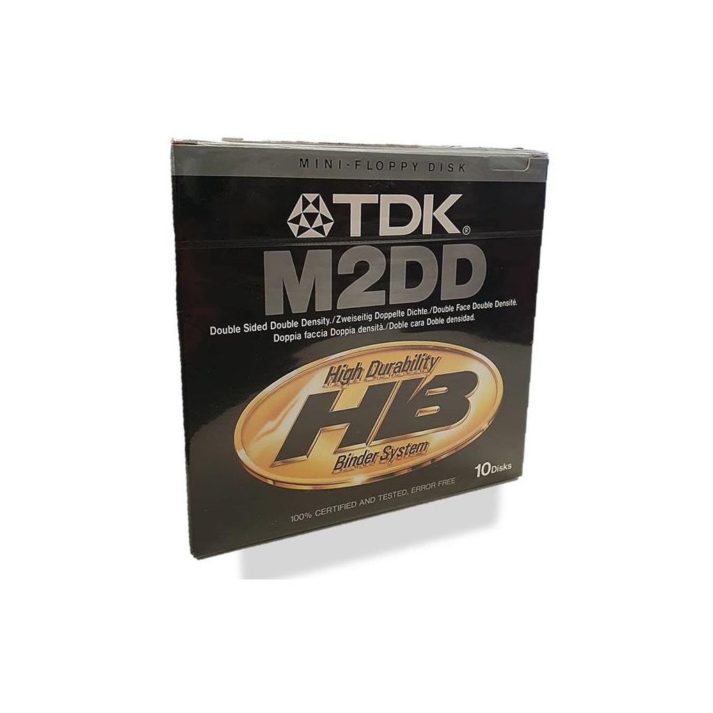 TDK M2DD Mini Floppy Disk 5 1/4 (Pack de 10)