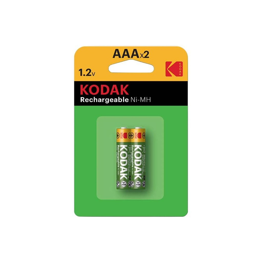 KODAK AAA RECARGABLE K3AHR-2 1000 mAh 2 UNDS (30954021)