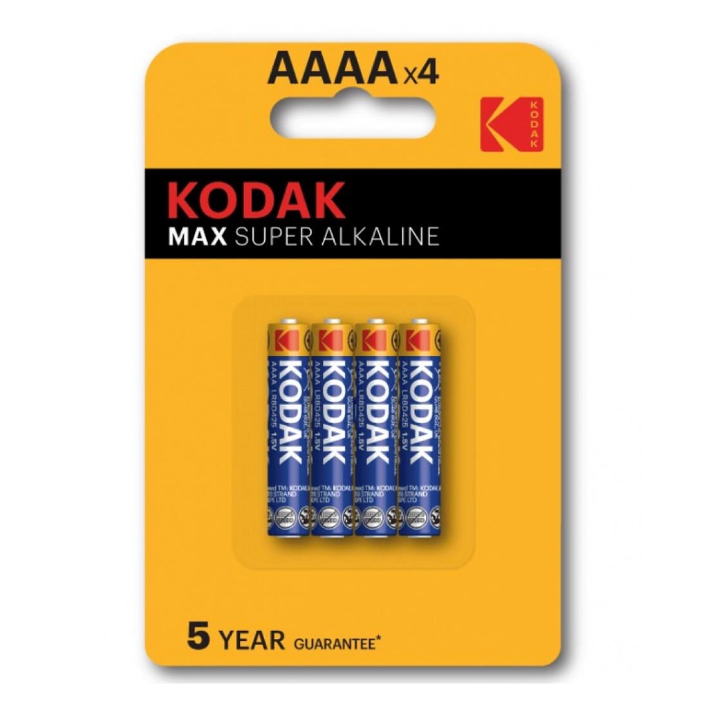 KODAK LR-61 AAAA Alcalina 4 Unidades (30419124)