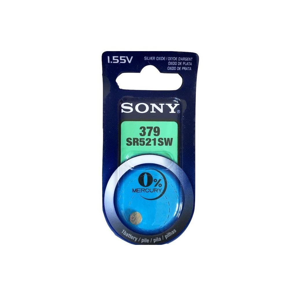 SONY SR521SW BATERÍA SILVER OXIDO