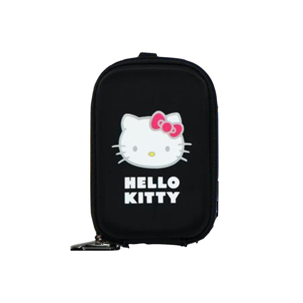 FUNDA HELLO KITTY PARA CÁMARA BLACK