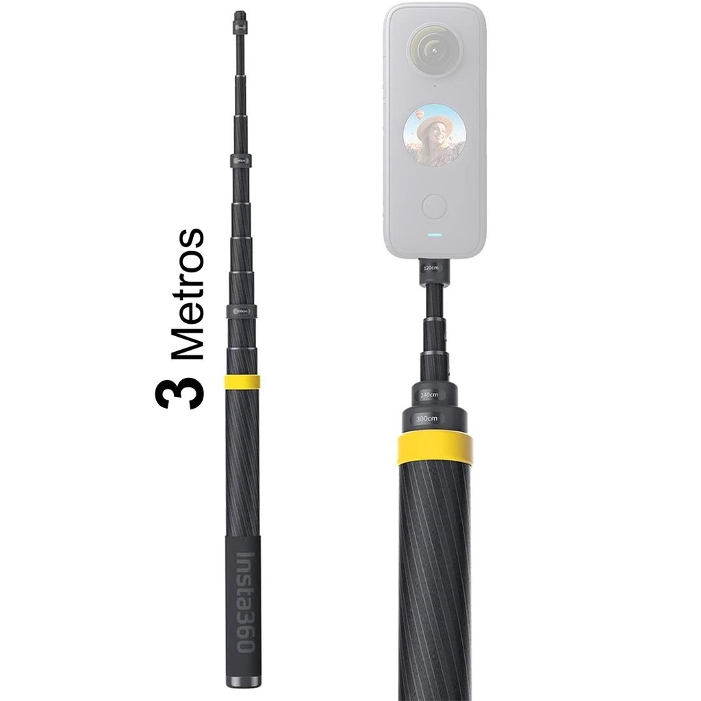 Insta 360 Extended Edition Selfie Stick 3 Metros