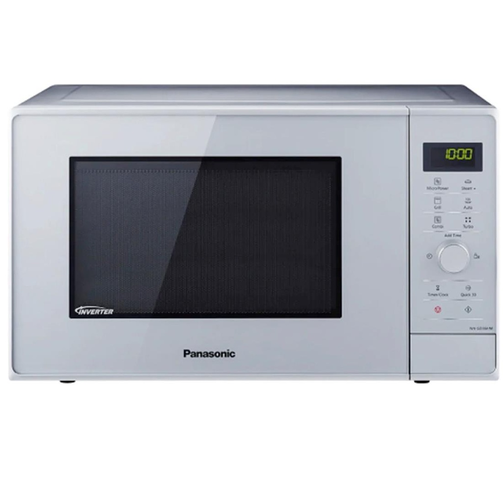 Panasonic NN-GD36HMSUG Micro Grill Vapor+ Inverter 23L Plata