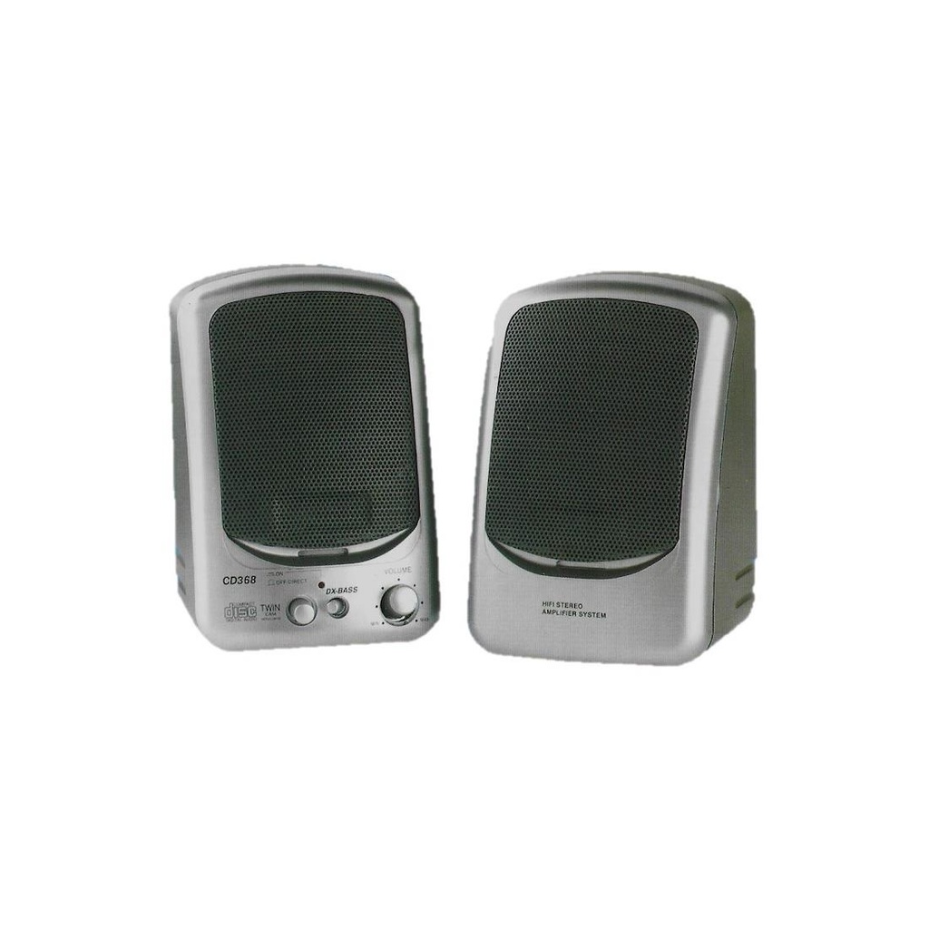 ALTAVOZ ATLAS CD-368 ACTIVO 10W AC/DC PARA PC