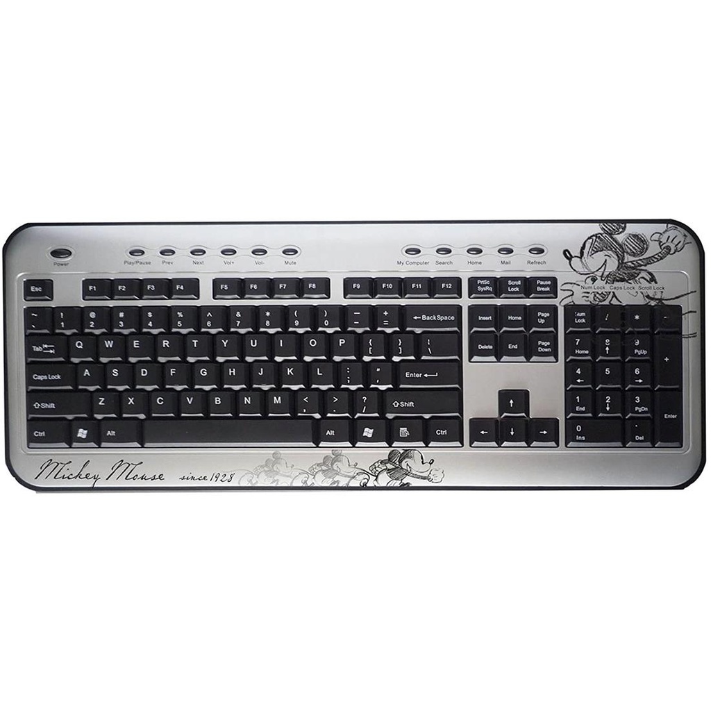 Teclado Mickey Mouse DISNEY KB-821 teclado multimedia