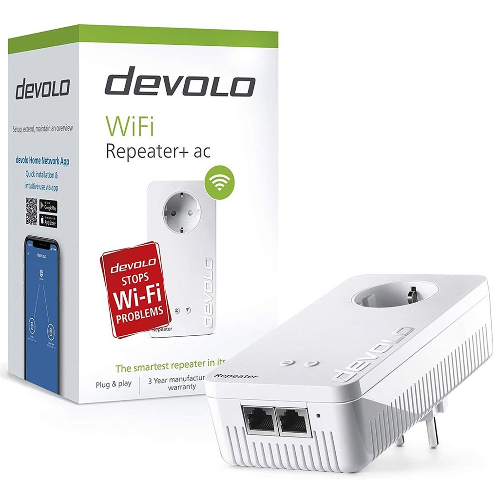 Devolo Repetidor Wifi AC1200 con Modo AP (Nº 08705)