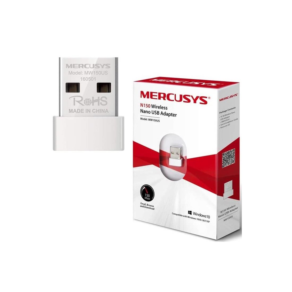 MERCUSYS ADAPTADOR WIFI USB NANO 150M (MW150US)