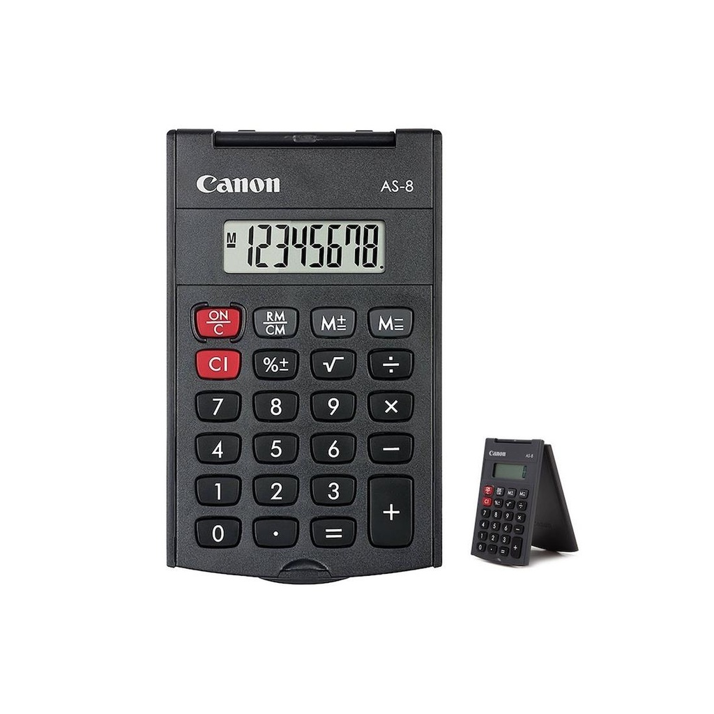 CANON CALCULADORA AS-8 (8 DÍGITOS)