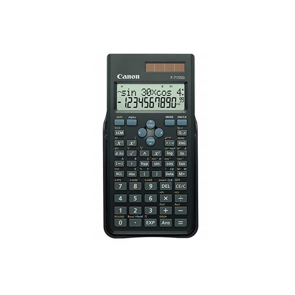 CANON CALCULADORA CIENTÍFICA F-715SG 2 LINEAS 250 FUNCIONES