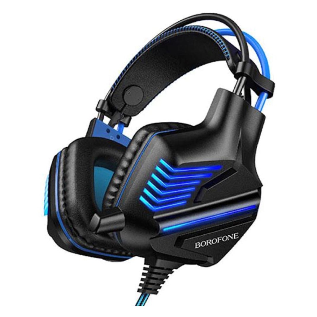 Borofone BO101 Auricular Racing Gaming 3.5mm y USB Azul