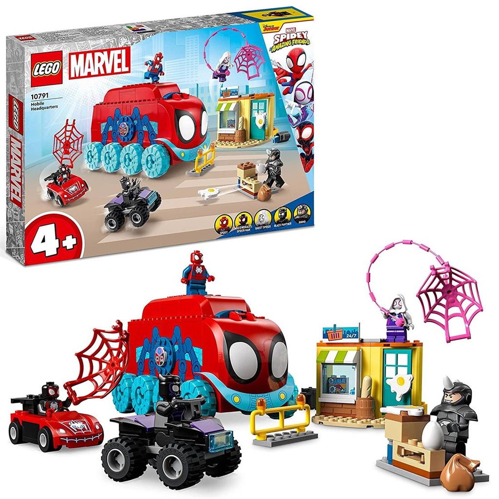 LEGO 10791 Base Móvil del Equipo Spidey