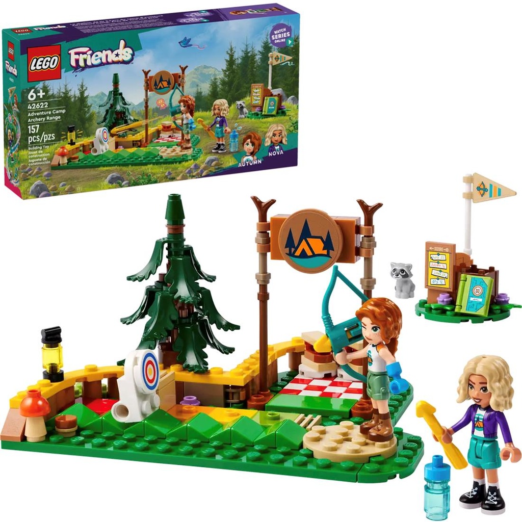 LEGO 42622 Campamento de Aventura: Área de Tiro con Arco