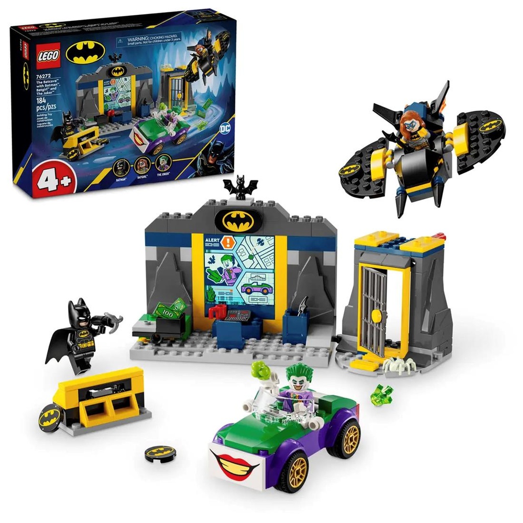 LEGO 76272 Batcueva con Batman, Batgirl y The Joker