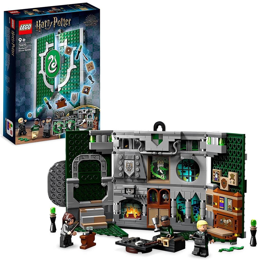 LEGO 76410 Estandarte de la Casa Slytherin