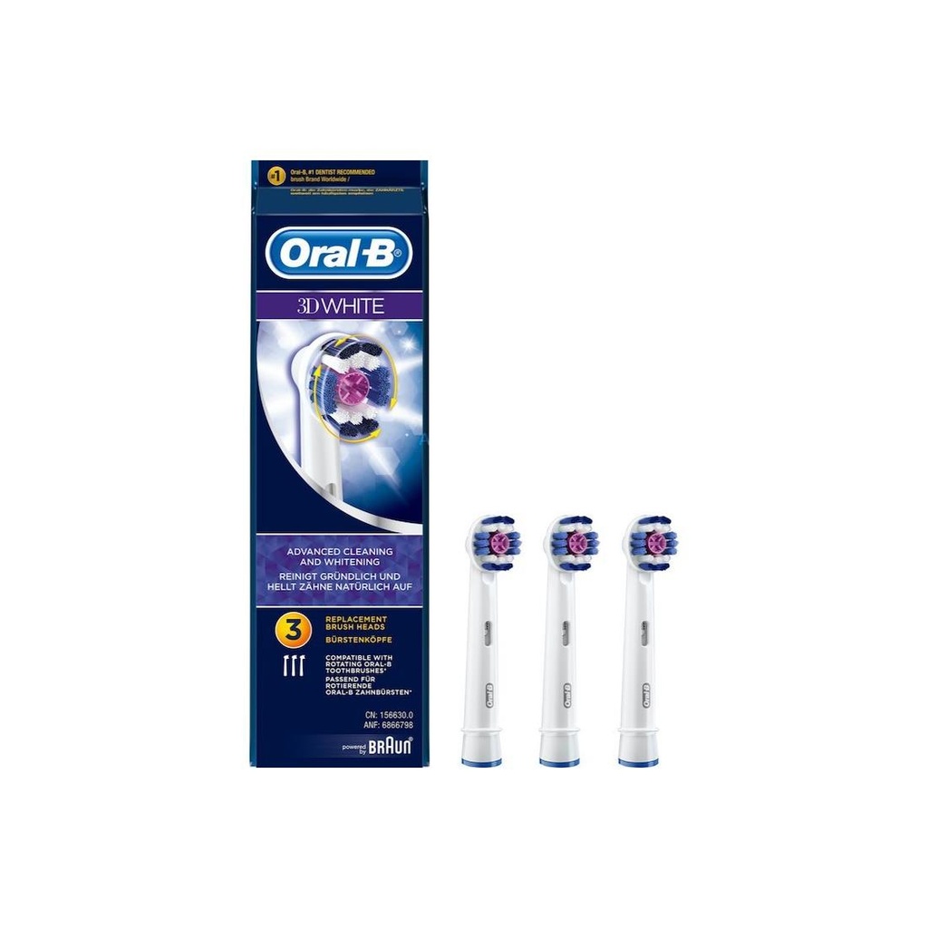 Braun Oral  EB18PRB-4  Repuesto 3D White