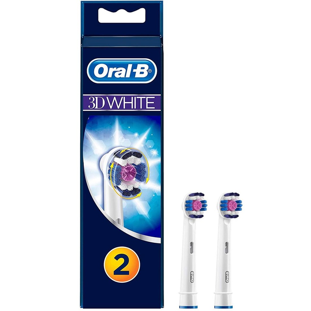 Braun Oral-B  EB18PRB-2  Repuesto 3D White