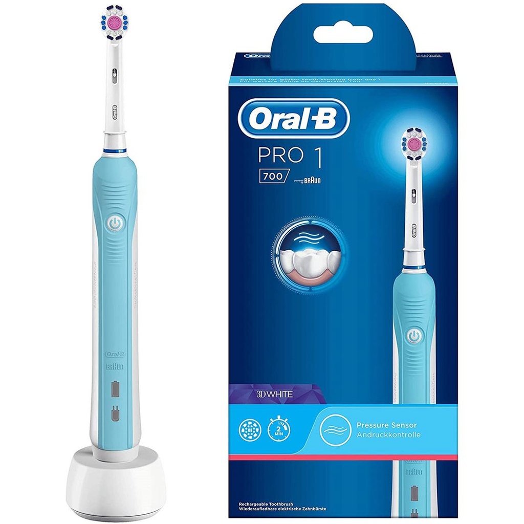 Braun Oral-B Pro 1 700 Cepillo Eléctrico 3D White  (D16.513.1U)