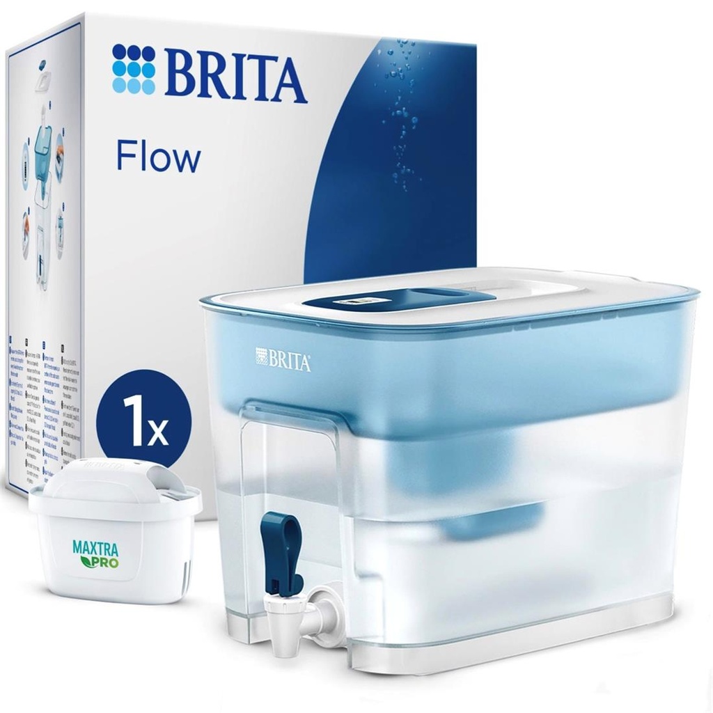 Brita Depósito Filtrante Flow Azul 8.2 Litros + 1 Filtro