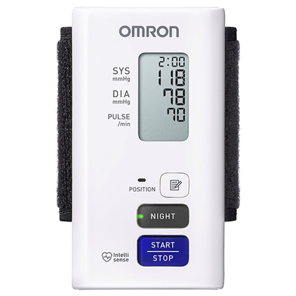 Omron NightView Tensiómetro de muñeca Nocturno (Hem 9601T-E)