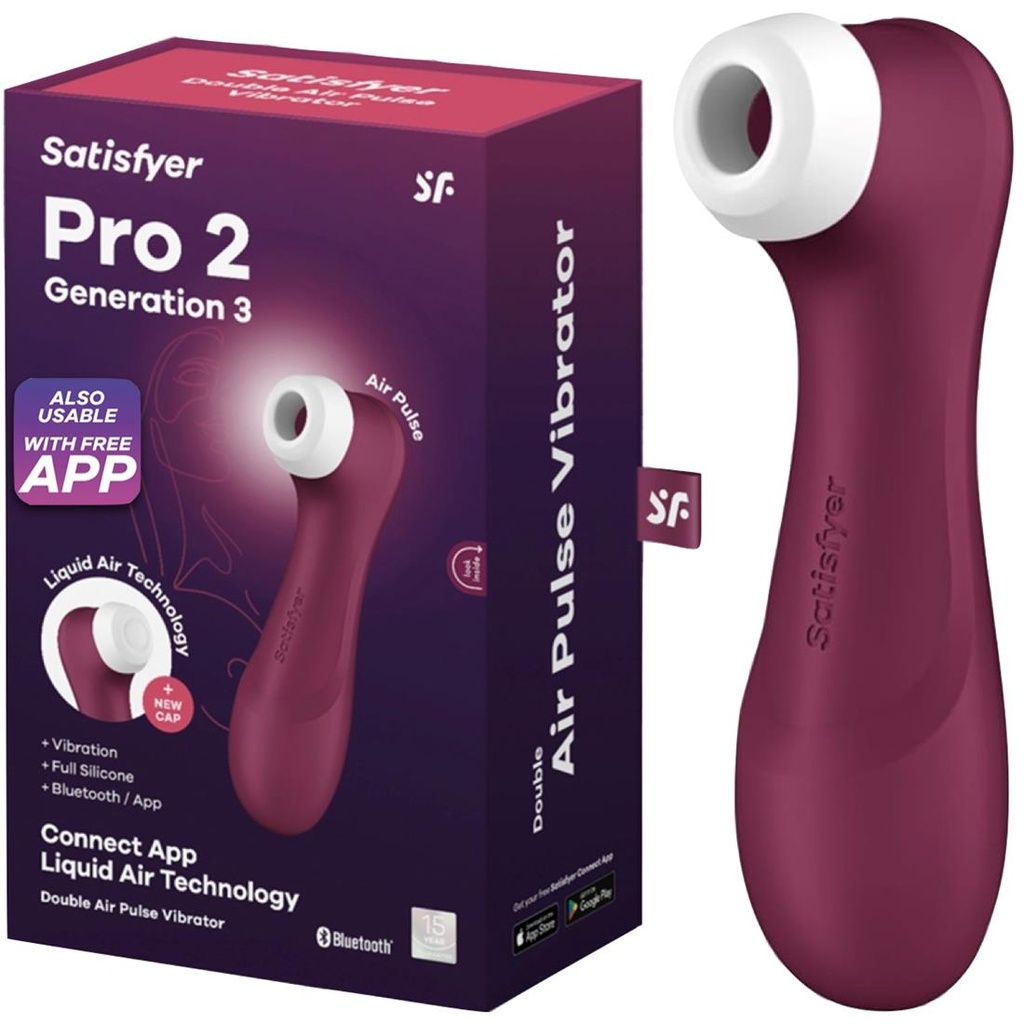 Satisfyer Pro 2 (3ª Generación)  Liquid Air Connect APP