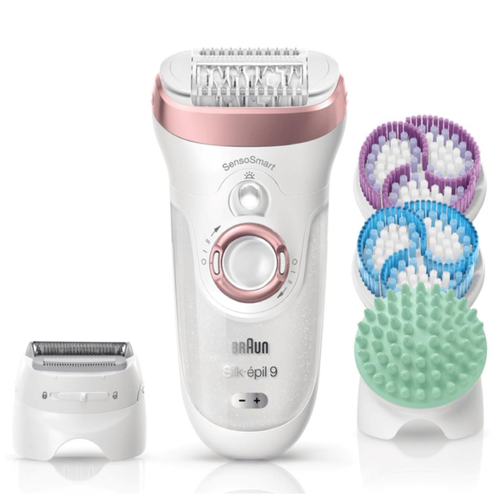 Braun Silk-épil 9 9/990 SkinSpa Depiladora Mujera incluye 13 Accesorios