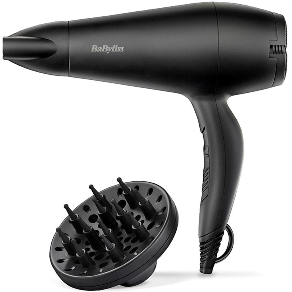 Babyliss D215DE Secador de Pelo 2.000w Con Difusor