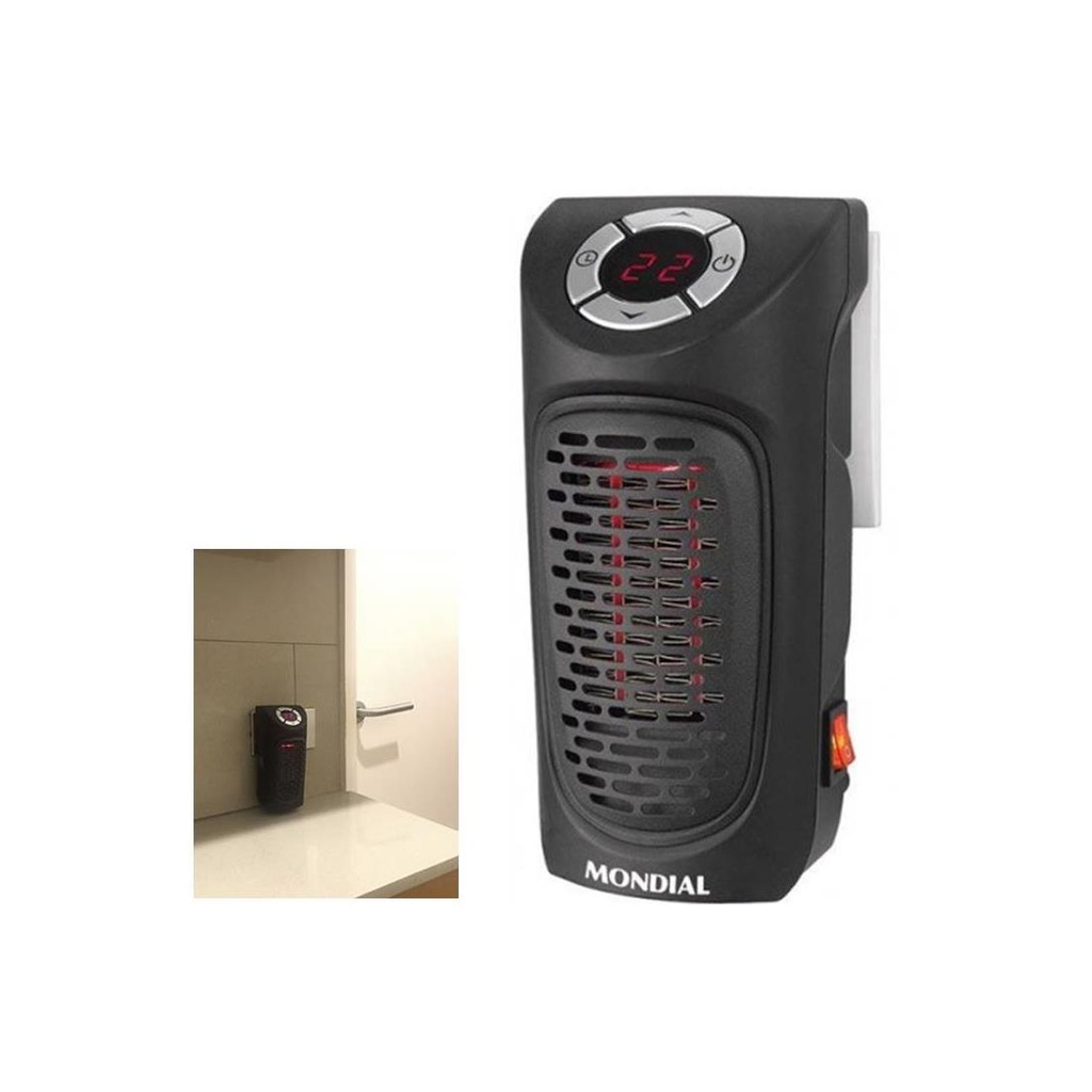 MONDIAL A12 MINI CALENTADOR ENCHUFE 350W