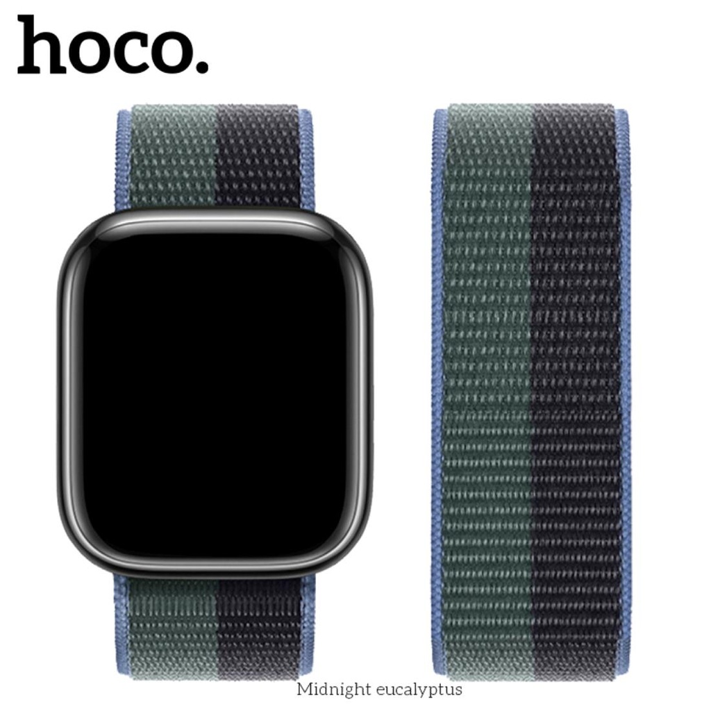 Hoco iWatch WA02 Correa Nylon Verde Eucalipto