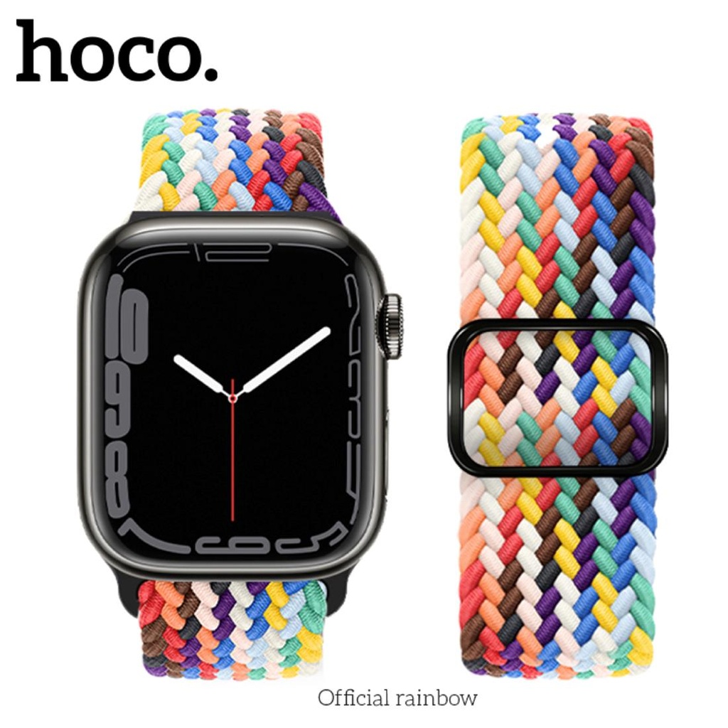 Hoco iWatch WA05 Correa Jane Eyre Nylon Arcoiris Oficial