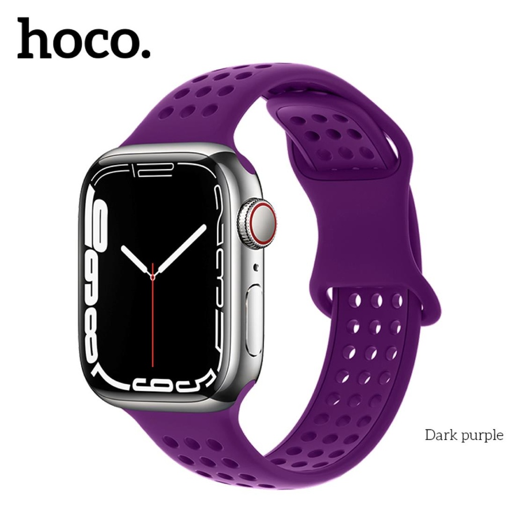 Hoco iWatch WA08 Correa Flexible Púrpura Oscuro