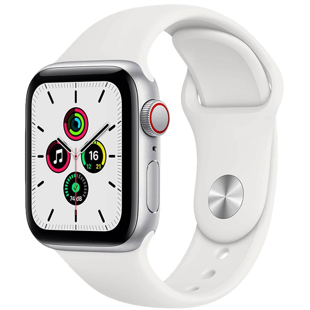 Apple Watch SE 40mm 4G LTE Silver/White Pre Owned (4KQV3B/A)