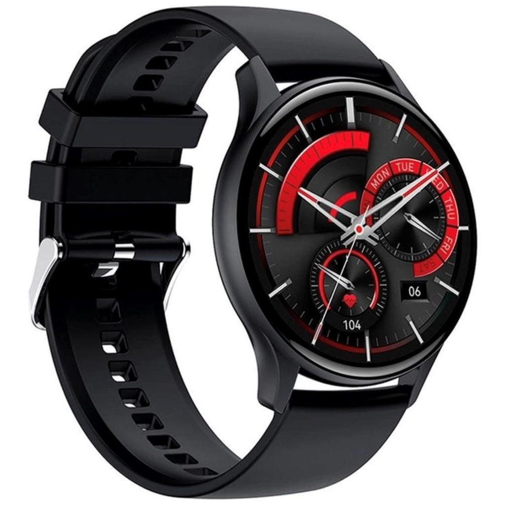 Hoco Y15 Smartwatch Bluetooth con Llamadas y Pantalla Amoled de 1.43" - Black