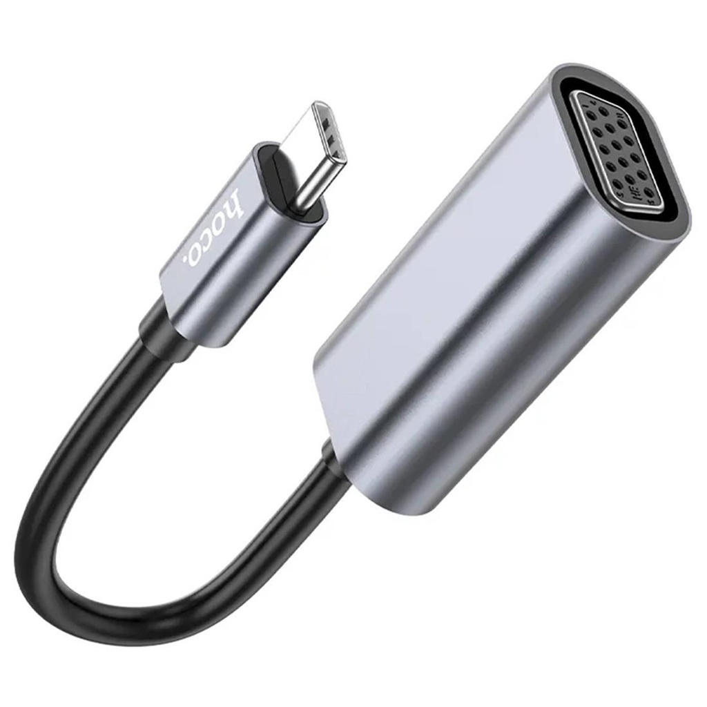 Hoco UA21 Cable convertidor USB-C a VGA