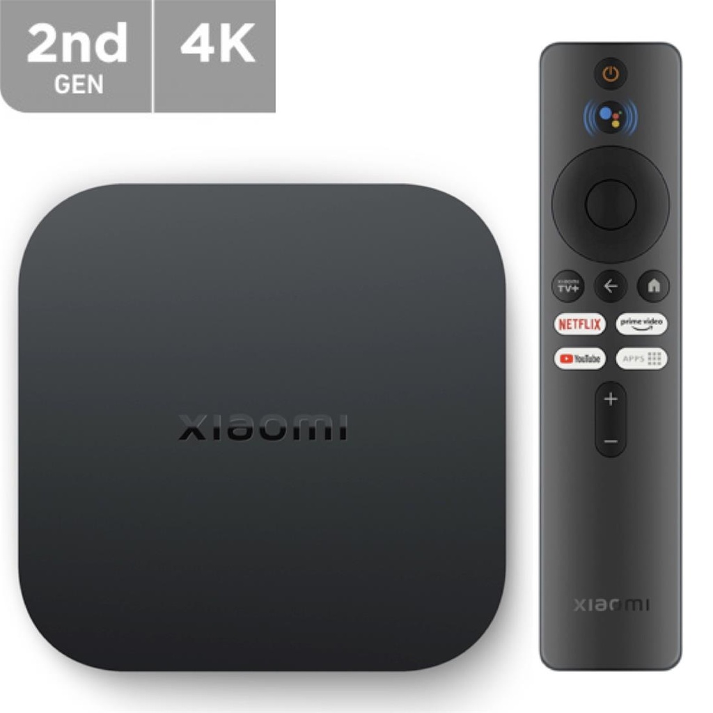 Xiaomi TV Box S 2ª Gen Ultra HD 4K 8GB WiFi Google TV