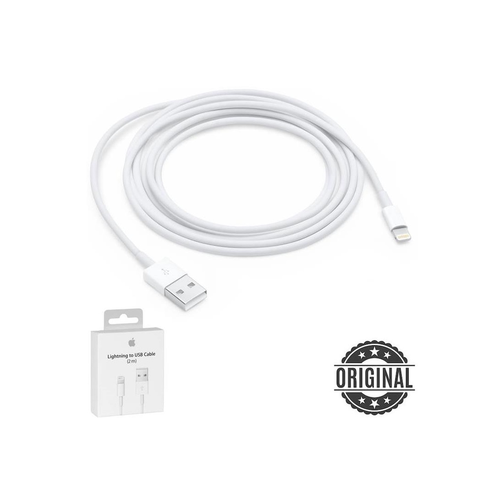 Cable USB a Lightning 2 metros Apple (MD819ZM/A)