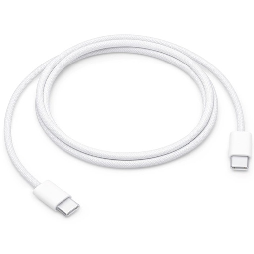 [4040300908] Cable USB-C a USB-C Apple Cable de carga 60 W 1 metro Trenzado (MQKJ3ZM)